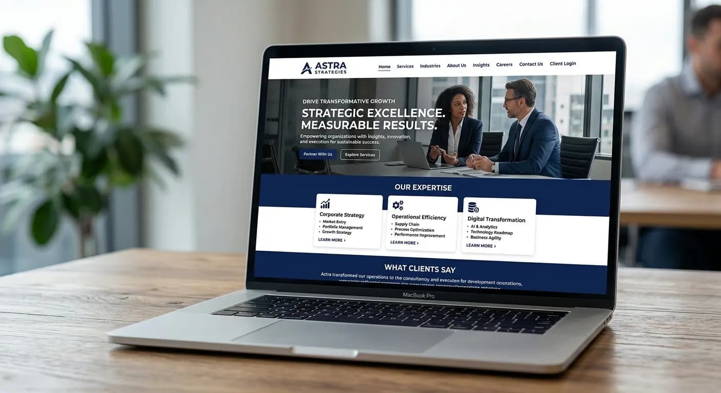 KAN Consultancy — Strategic Management & Corporate Advisory Squarespace Website Case Study - Md. Shohan Islam