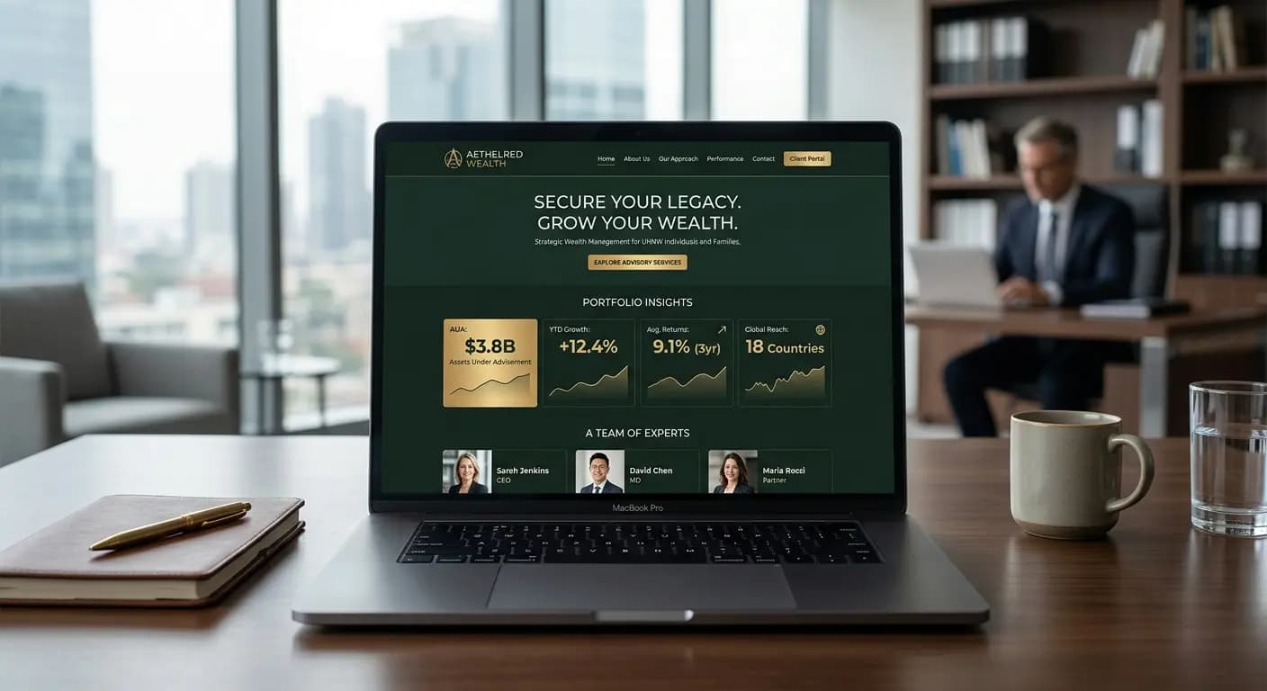 Red Oak Financial Group — Squarespace Web Design Squarespace Website Case Study - Md. Shohan Islam
