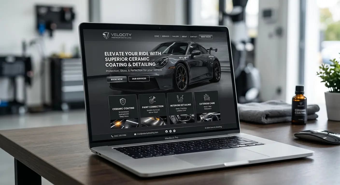 Reflections Perfection — Local Mobile Car Detailing Squarespace Website Case Study - Md. Shohan Islam